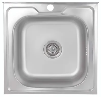 Кухонна мийка Brinex 5050 (satin) 0,6 мм