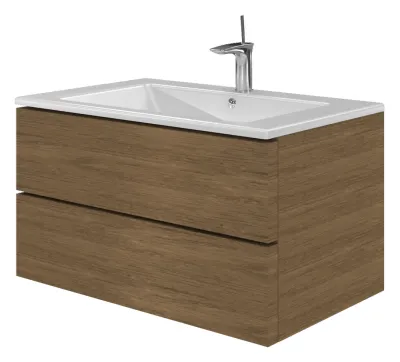 Тумба Botticelli Rimini Rm-80 з умивальником Marlen-80 Іпе