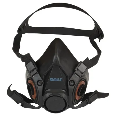 Напівмаска Defender Eco без фільтрів Sigma (9417581)
