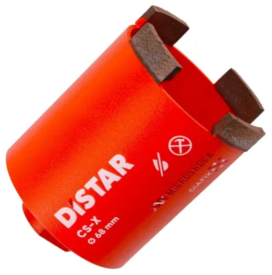 Сверло алмазное 68мм DDS-W 068x70xM16 CS-X Distar 10170085457