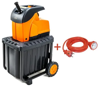 Садовий подрібнювач GTM DS2800/45 KIT + подовжувач 10м