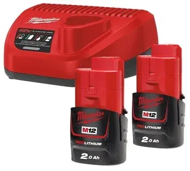 Набор аккумулятор + зарядное устройство M12 NRG-202 Milwaukee (4933459209)