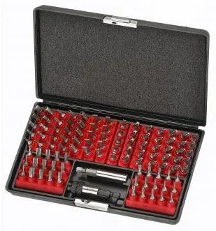 Набор бит 1/4" L25мм PH, PZ, SL, HEX, Torx 102 шт. Force (21022)