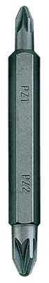 Бита King Tony 1/4" L60мм PZ1xPZ2 (1360012Z)