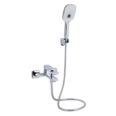 Смеситель для ванны Qtap Gemini 259 Хром