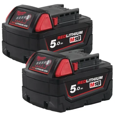 Комплект аккумуляторов Milwaukee M18 B52 (В5 2шт) (4932451242)