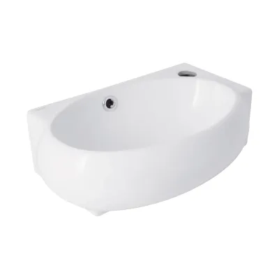 Раковина Qtap Leo R 430x285x160 Белый