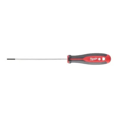 Викрутка шліцева магнітна з тригранною рукояткою SL4 100 мм Milwaukee 4932471778