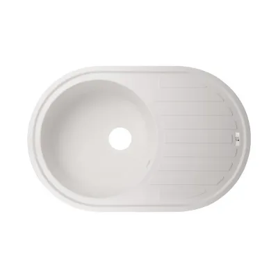 Кухонная мойка Lidz (WHI-01) 780x500/200 Белый