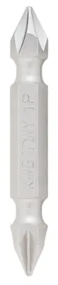 Бита King Tony 1/4" L50мм PH2xPH2 (155002P)