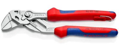 Переставные клещи со страховочным креплением 1 1/2" (0-40мм) L=180мм Knipex (86 05 180 Т)