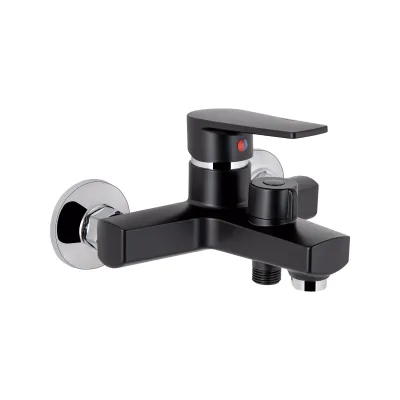 Смеситель для ванны Brinex 35 006N Хром / Черный