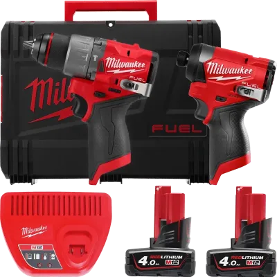 Набор аккумуляторных инструментов Milwaukee M12 FPP2A2-402X