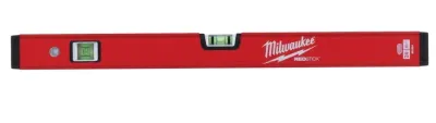 Уровень алюминиевый усиленный 2 капсулы Box Compact 60 см Milwaukee (4932459080)