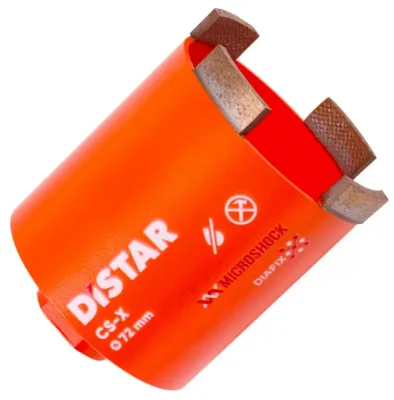 Сверло алмазное 72мм DDS-W 072x70xM16 CS-X Distar 10170085458
