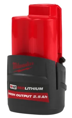 Аккумулятор Milwaukee M12 HB2.5 High Output (4932480164)