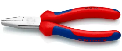 Плоскогубцы с гладкими губками Knipex L=160 мм (20 05 160)