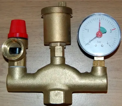 Група безпеки котла Thermo Alliance Standart 1"В для котла (у зборі) SD290