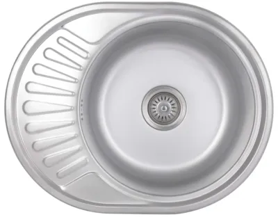 Кухонна мийка Brinex 5745 (Satin) 0,8 мм