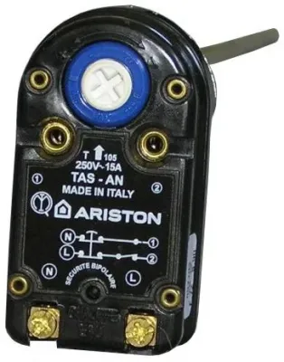 697102 Термостат з термозахистом для водонагрівачів Ariston Ti 150, 200 TAS-N 450-15A
