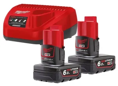 Набор аккумулятор + зарядное устройство M12 NRG-602 Milwaukee (4933451903)