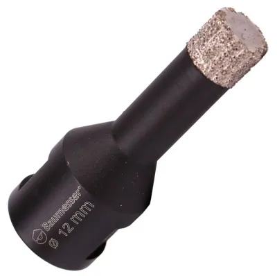 Сверло алмазное 12мм DDR-V 12x30xM14 Keramik Pro Baumesser 910283018047