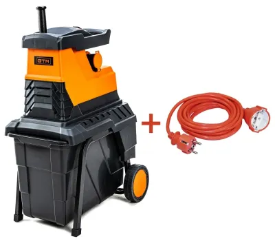 Щепоріз садовий GTM MS2800/45 KIT + подовжувач 10м