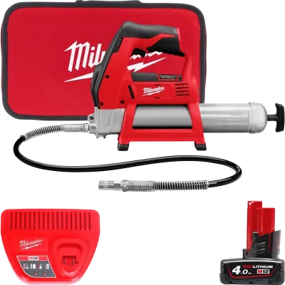 Аккумуляторный шприц для смазки Milwaukee M12 GG-401B