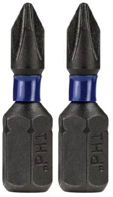 Біта Irwin Impact Pro 1/4" L25мм PZ3 2шт (IW6061411)