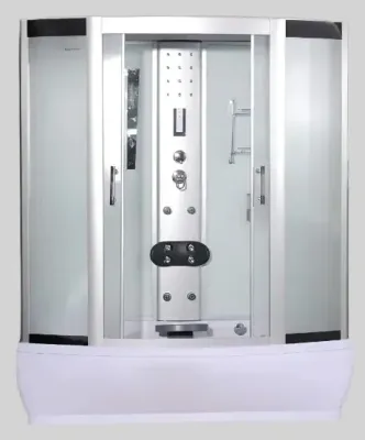 Душевая кабина AquaStream Comfort 178 HW с гидромассажем и аэромассажем в поддоне