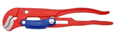 Клещи трубные с S-образным смыканием губок Knipex 1-5/8" (0-42мм) L=330мм (83 60 010)
