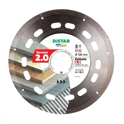Круг алмазный отрезной 1A1R 125 Esthete 2.0 Distar 10126024010
