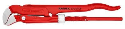 Клещи трубные с S-образным смыканием губок Knipex 1-1/2" (0-35мм) L=245мм (83 30 005)