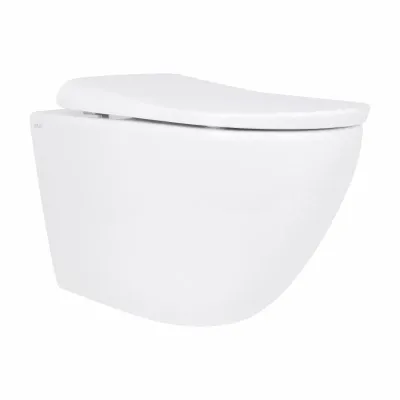 Унітаз підвісний Qtap Robin ML Ultra Quiet QTROBML26W49621 (Soft-close, MagLock)