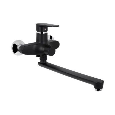 Смеситель для ванны Brinex 35 005 Хром / Черный