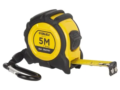 Рулетка магнитная Sigma Advanced 5м×19мм (3823151)