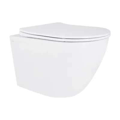 Унітаз підвісний Qtap Robin Mew QT13332381АSW (Soft-close)
