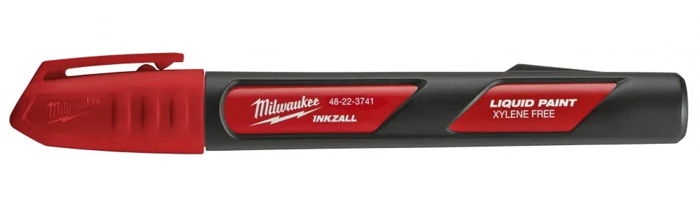 Маркер на основе жидкой краски Milwaukee INKZALL Красный - LP (4932492143)