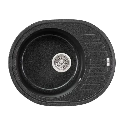 Кухонная мойка Lidz (GRF-13) 620x500/200 Графит