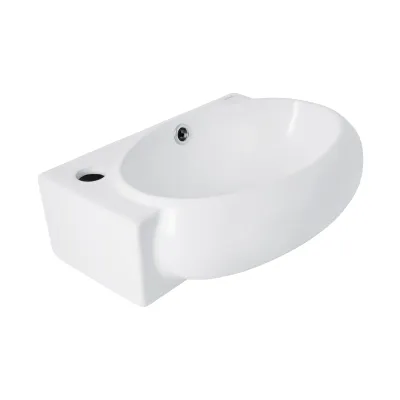 Раковина Qtap Leo L 430x285x160 Белый