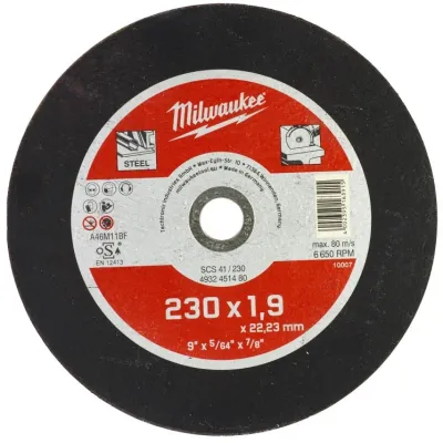 Диск отрезной по металлу Milwaukee SCS 41/230х1.9 (4932451480)