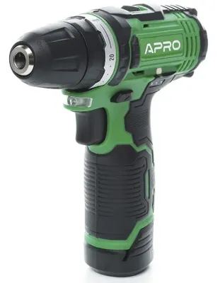 Дрель-шуруповерт аккумуляторный Apro 12D (895003)