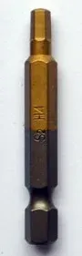 Бита 1/4" L50мм HEX Н4 (кратно 10 шт.) Maxidrill Титан (500-071)