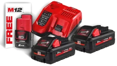 Набор аккумулятор + зарядное устройство M18 HNRG-302 Milwaukee (4933471071)