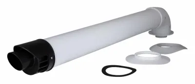 Комплект конденсаційного димоходу Thermo Alliance 1000 мм 60/100 мм
