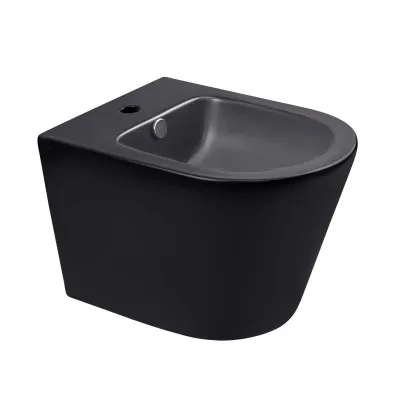 Біде підвісне Qtap Scorpio QT1455053FMB Чорний