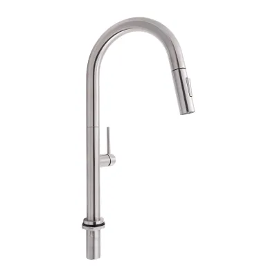 Смеситель для кухни Qtap Lenicka 9138103UN Никель