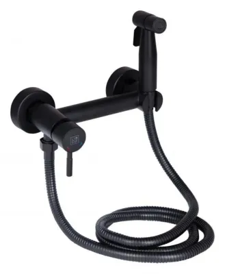 Гигиенический душ со смесителем Lidz Aria 110 LDARI110BLA43394 Black