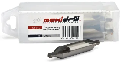Сверло по металлу центровочное P6M5 Maxidrill 4.0 мм (кратно 5 шт.) (101-040)