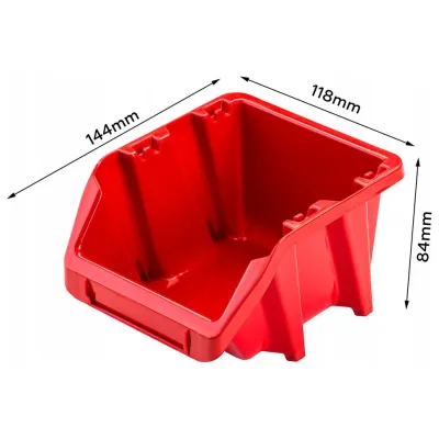 Лоток Kistenberg Binner Short 144x118x84мм красный (KBIS15-3020)